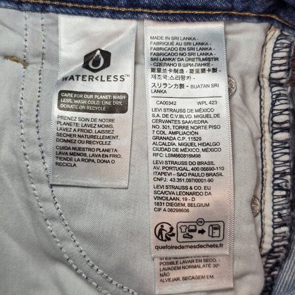 Levi's® Premium Baggy Dad Wide Leg Women's Jeans 25/30 - Picture 10 of 15